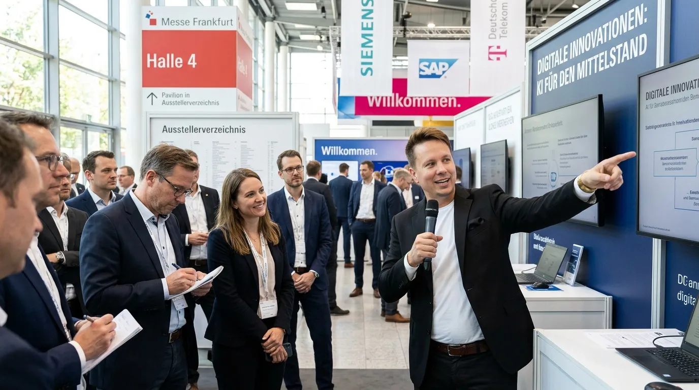 Alejandro Rahn Messestand frankfurt 01