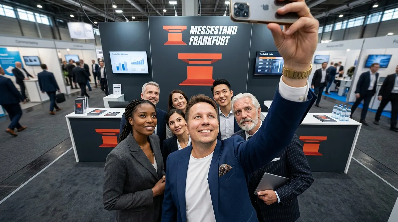 Alejandro Rahn Messestand frankfurt 04