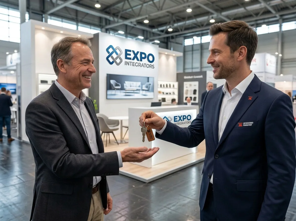 Messestand miete für flexible Aussteller