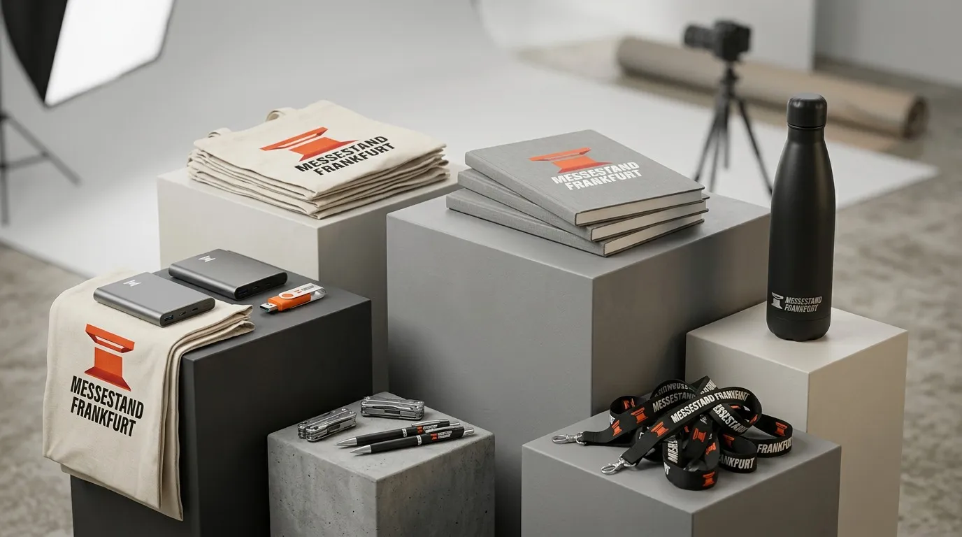 giveaways messestand