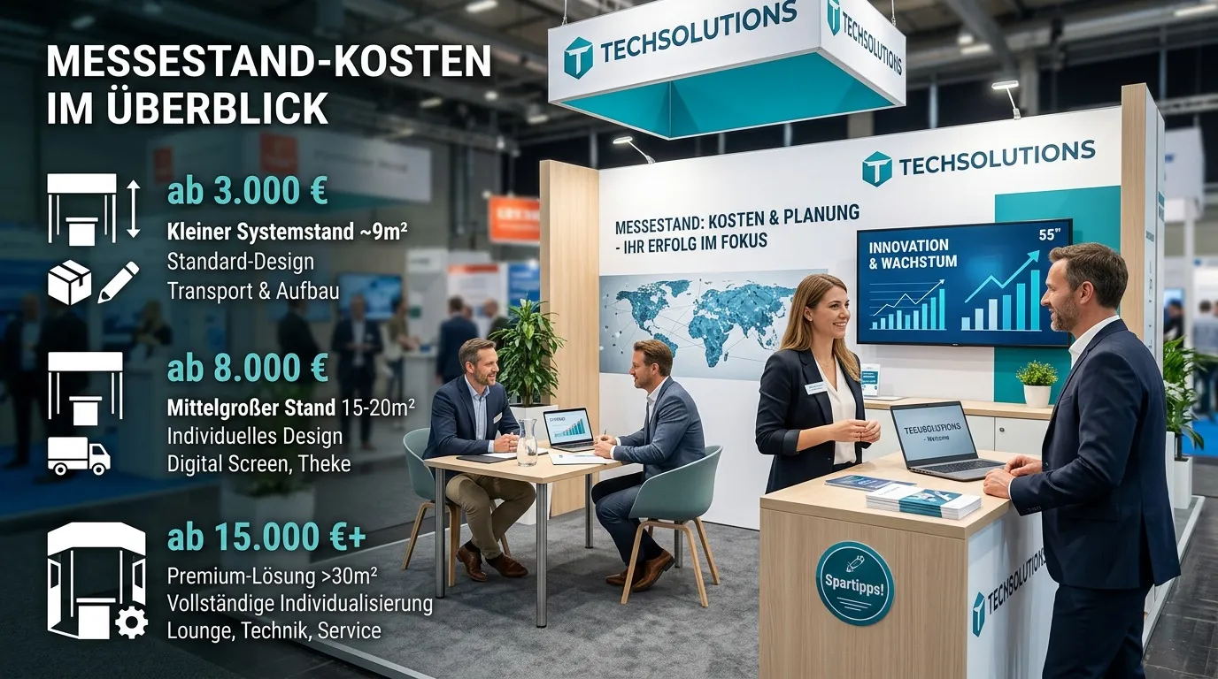 messestand kosten überblick